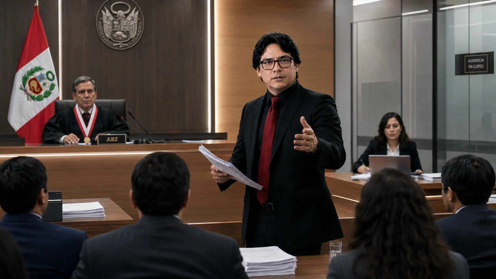 Litigación oral — audiencia prisión preventiva Huancayo