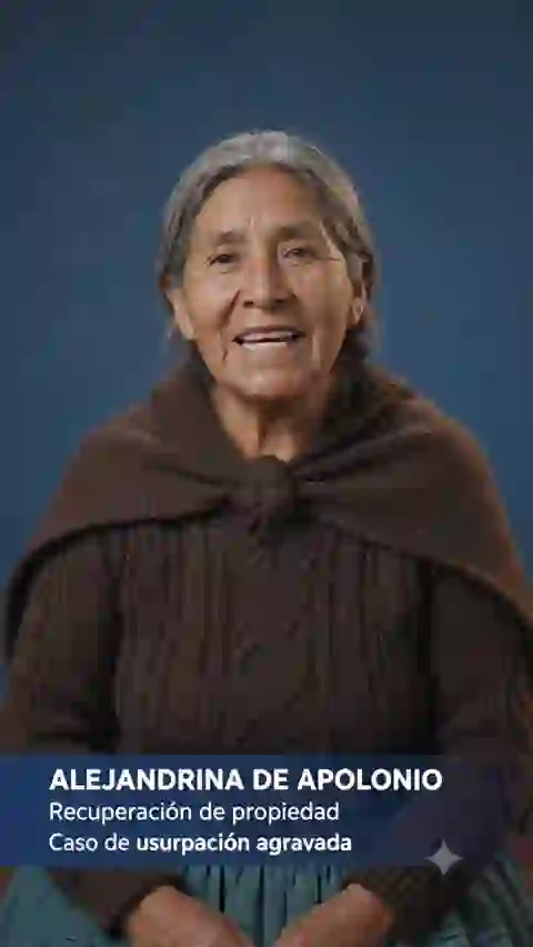 Testimonio Alejandrina de Apolonio